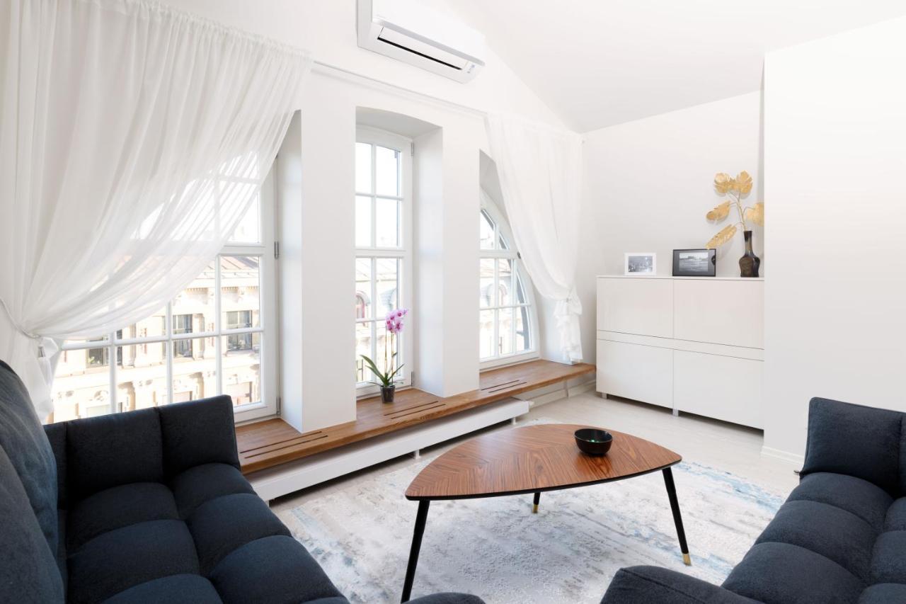 Appartement Bright Attic Flat In The Centre Riga