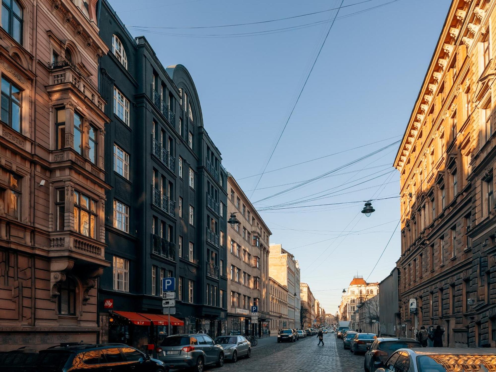 Korter Bright Attic Flat In The Centre Riga